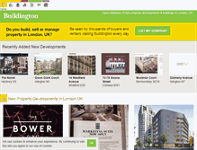 Tablet Screenshot of buildington.co.uk
